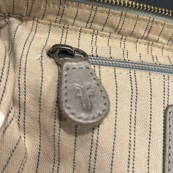Frye Authentic Melissa Swing Cross Body Bag in Gray AR 6